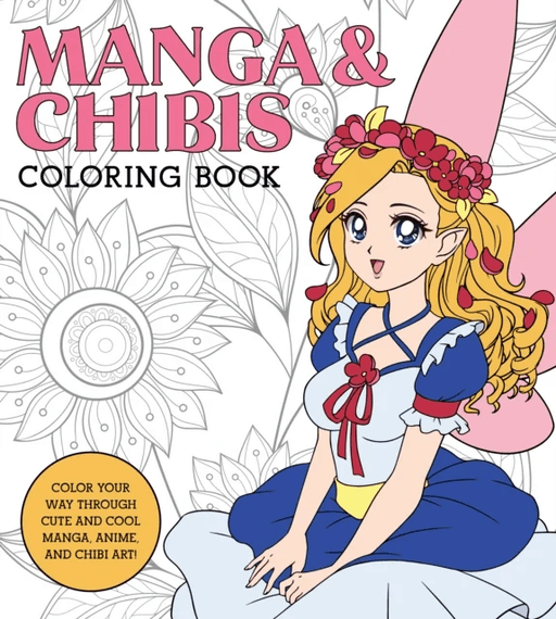 Manga &amp; Chibis Coloring Book av Walter Foster Creative Team