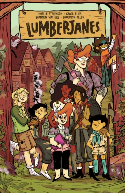 Lumberjanes Vol. 9 av Kat Leyh, Carolyn Nowak