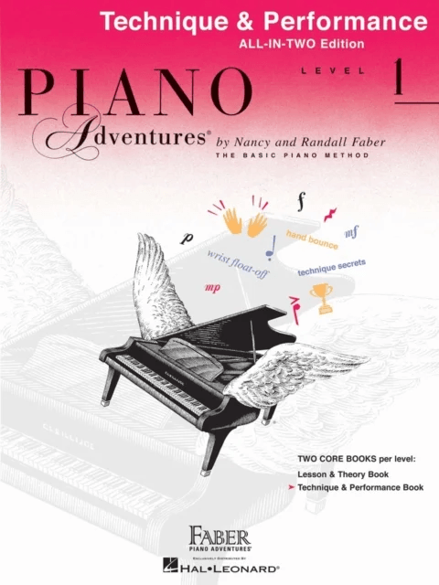 Piano Adventures All-In-Two Level 1 Tech. &amp; Perf.