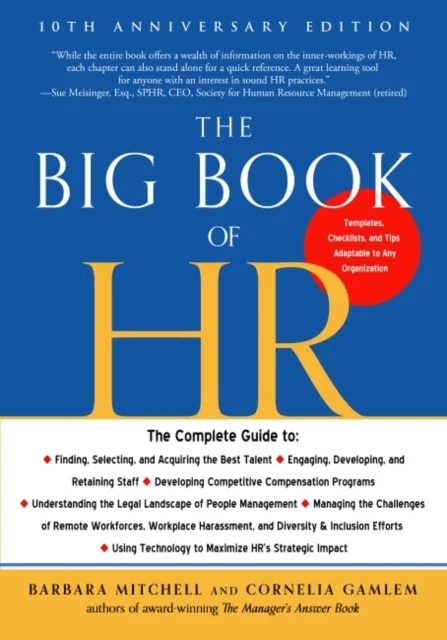 The Big Book of HR - 10th Anniversary Edition av Barbara (Barbara Mitchell ) Mitchell, Cornelia (Cornelia Gamlem) Gamlem