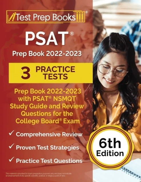 PSAT Prep Book 2022-2023 with 3 Practice Tests av Joshua Rueda