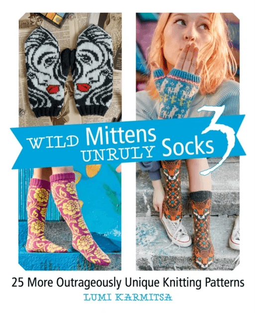 Wild Mittens Unruly Socks 3 av Lumi Karmitsa
