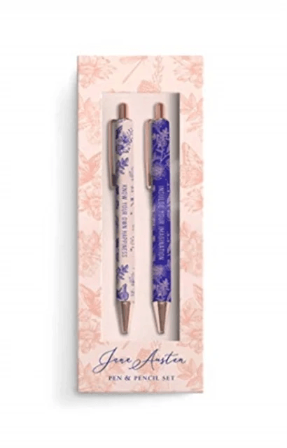 Jane Austen: Floral Pencil and Pen Set av Insight Editions