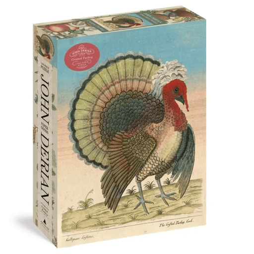 John Derian Paper Goods: Crested Turkey 1,000-Piece Puzzle av John Derian