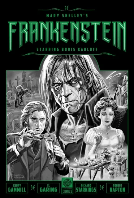 Mary Shelley's Frankenstein Starring Boris Karloff av Mary Shelley