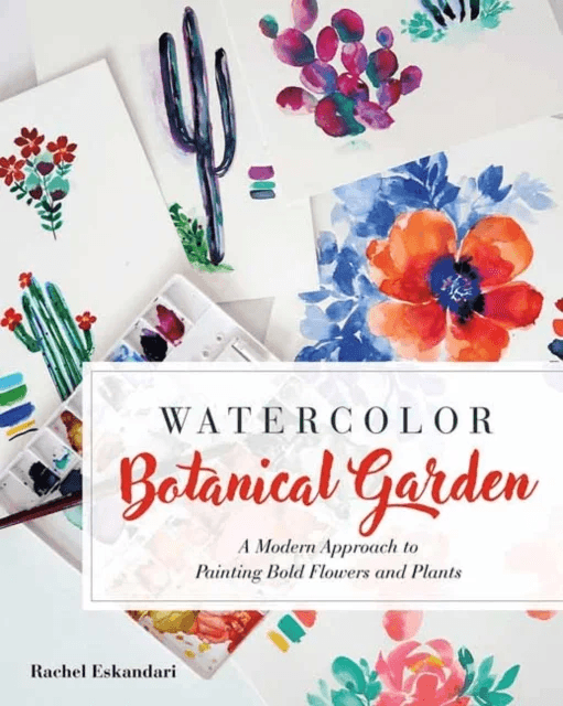 Watercolor Botanical Garden av Rachel Eskandari