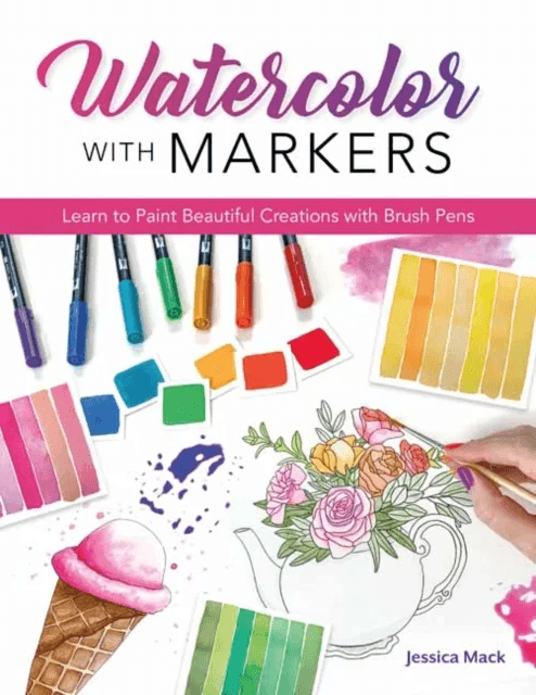 Watercolor with Markers av Jessica Mack