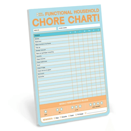 Knock Knock Chore Chart Big &amp; Sticky Notepads av Knock Knock