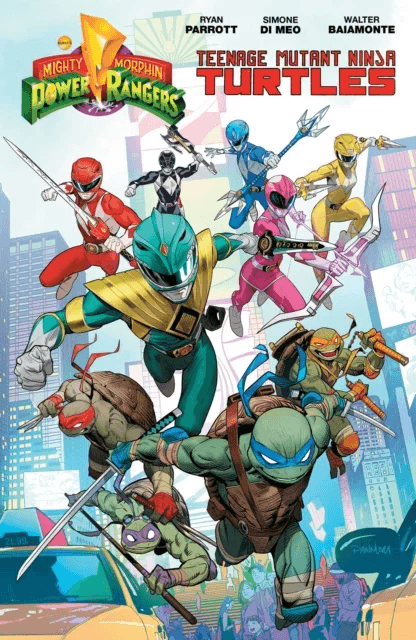 Mighty Morphin Power Rangers/Teenage Mutant Ninja Turtles av Ryan Parrott