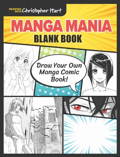 Manga Mania Blank Book av Christopher Hart