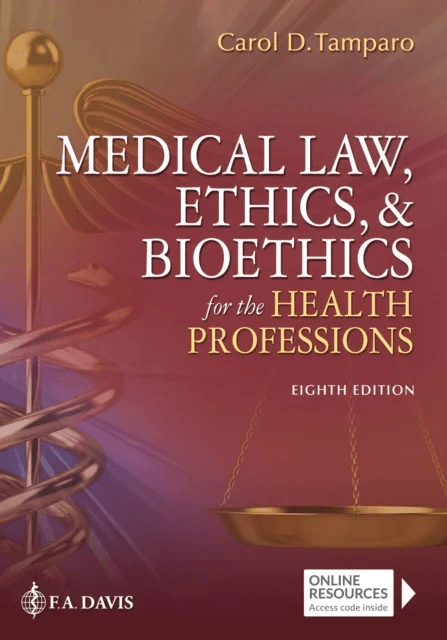 Medical Law, Ethics, &amp; Bioethics for the Health Professions av Carol D. Tamparo, Brenda M Tatro, Marcia, F.A. D