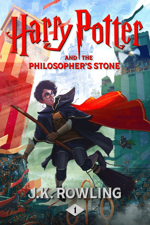 Harry Potter and the philosopher's stone av J.K. Rowling