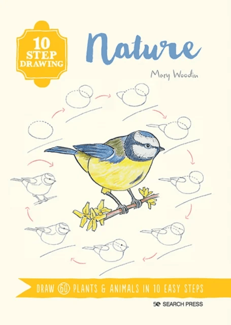 10 Step Drawing: Nature av Mary Woodin