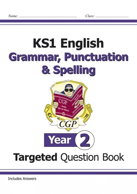 KS1 English Year 2 Grammar, Punctuation &amp; Spelling Targeted Question Book (with Answers) av CGP Books