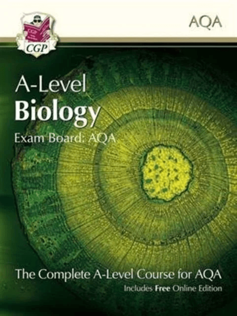 A-Level Biology for AQA: Year 1 &amp; 2 Student Book with Online Edition: course companion for the 2023 av CGP Books