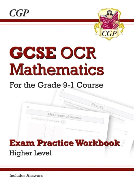 GCSE Maths OCR Exam Practice Workbook: Higher - includes Video Solutions and Answers av CGP Books