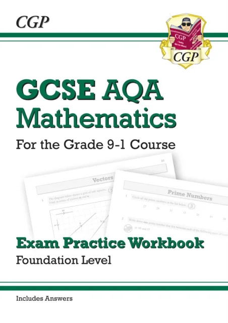 GCSE Maths AQA Exam Practice Workbook: Foundation - includes Video Solutions and Answers av CGP Books