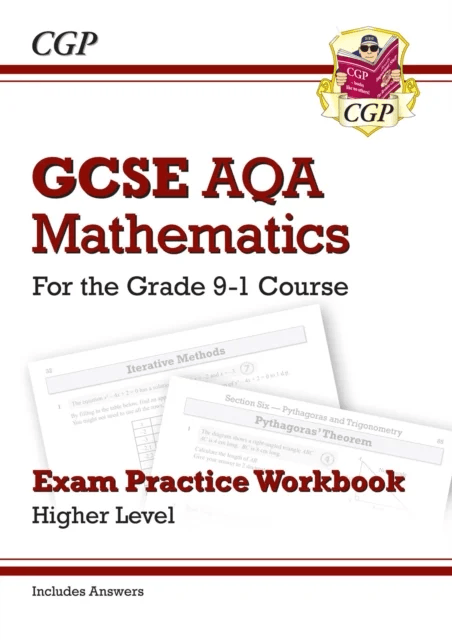 GCSE Maths AQA Exam Practice Workbook: Higher - includes Video Solutions and Answers av CGP Books