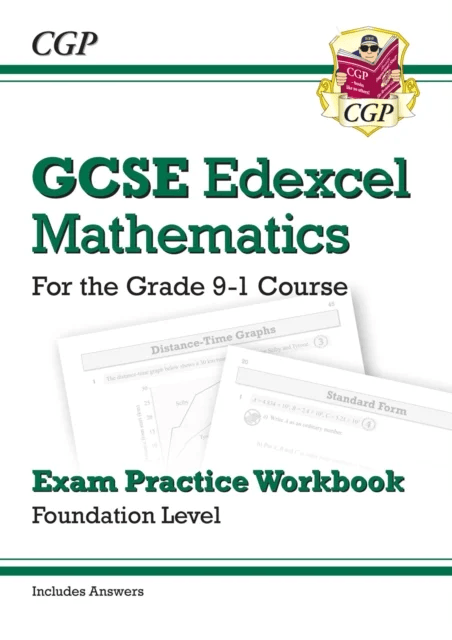 GCSE Maths Edexcel Exam Practice Workbook: Foundation - includes Video Solutions and Answers av CGP Books