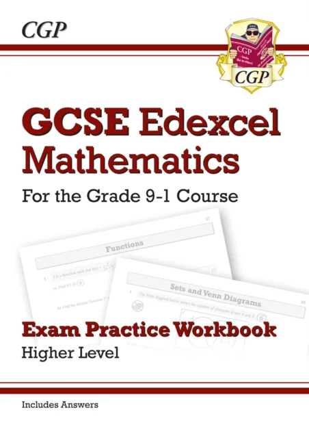 GCSE Maths Edexcel Exam Practice Workbook: Higher - includes Video Solutions and Answers av CGP Books