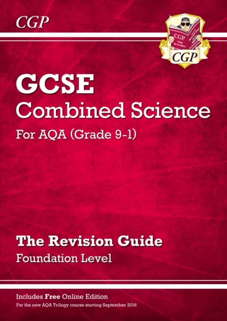 New GCSE Combined Science AQA Revision Guide - Foundation includes Online Edition, Videos &amp; Quizzes: av CGP Books