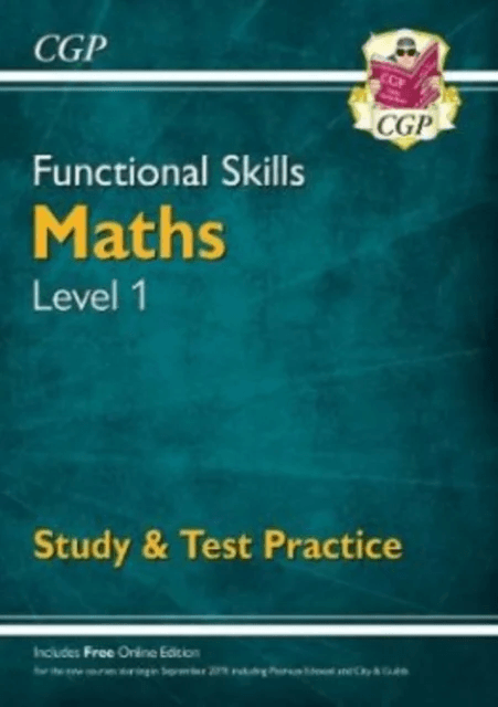 Functional Skills Maths Level 1 - Study &amp; Test Practice av CGP Books