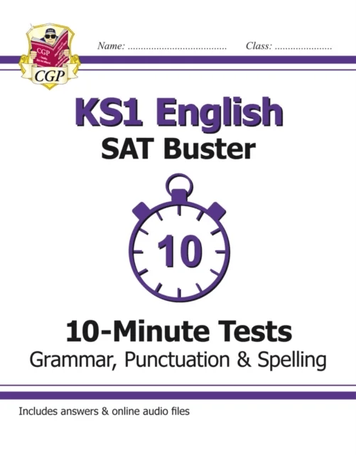 KS1 English SAT Buster 10-Minute Tests: Grammar, Punctuation &amp; Spelling (for end of year assessment) av CGP Books