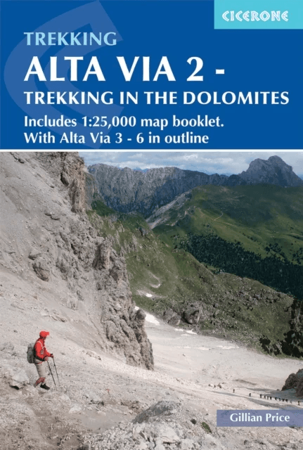 Alta Via 2 - Trekking in the Dolomites av Gillian Price