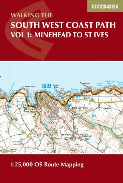 South West Coast Path Map Booklet - Vol 1: Minehead to St Ives av Paddy Dillon