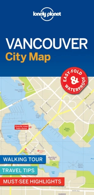 Lonely Planet Vancouver City Map av Lonely Planet