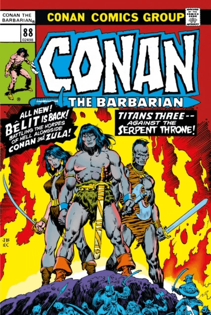 Conan The Barbarian: The Original Comics Omnibus Vol.4 av Roy Thomas