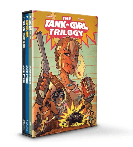 Tank Girl Trilogy Box Set (GOLD, WORLD WAR, 2 GIRLS 1 TANK) av Alan Martin