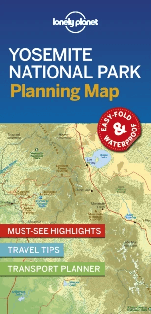 Lonely Planet Yosemite National Park Planning Map av Lonely Planet