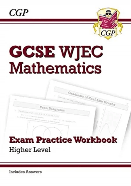 WJEC GCSE Maths Exam Practice Workbook: Higher (includes Answers) av CGP Books