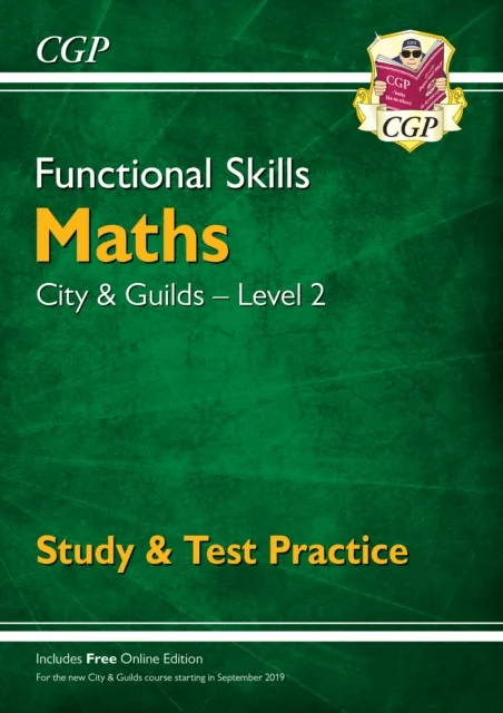 Functional Skills Maths: City &amp; Guilds Level 2 - Study &amp; Test Practice av CGP Books