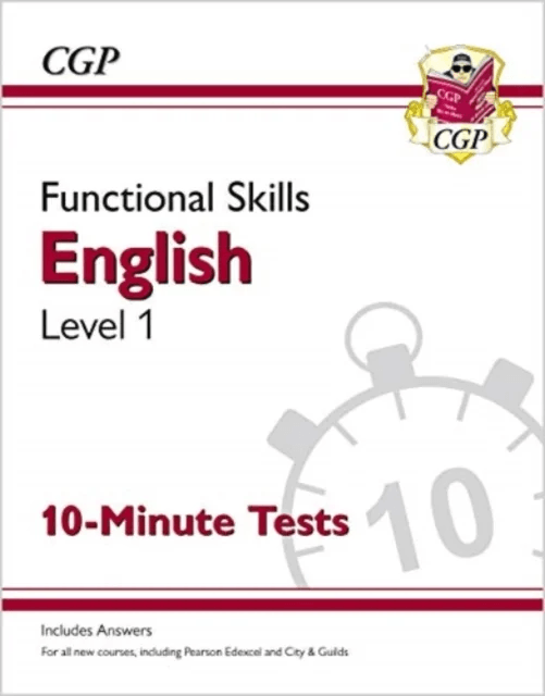 Functional Skills English Level 1 - 10 Minute Tests av CGP Books