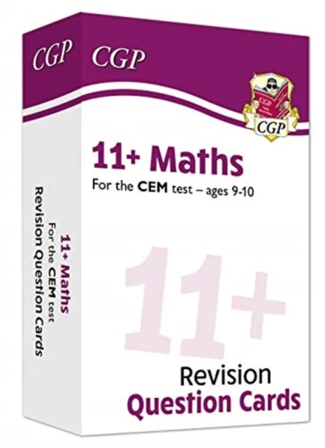 11+ CEM Revision Question Cards: Maths - Ages 9-10 av CGP Books