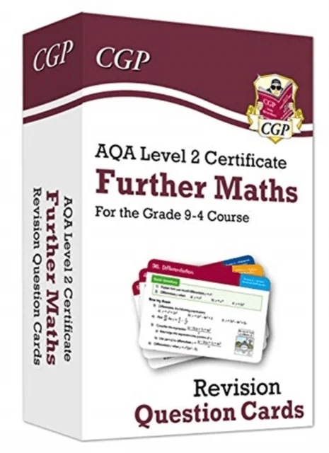AQA Level 2 Certificate: Further Maths - Revision Question Cards av CGP Books