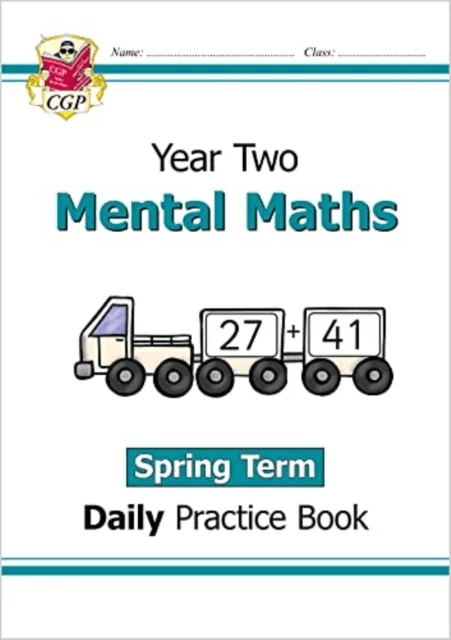 KS1 Mental Maths Year 2 Daily Practice Book: Spring Term av CGP Books