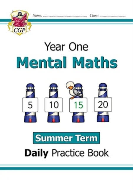 KS1 Mental Maths Year 1 Daily Practice Book: Summer Term av CGP Books