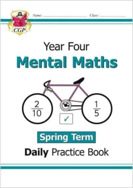 KS2 Mental Maths Year 4 Daily Practice Book: Spring Term av CGP Books