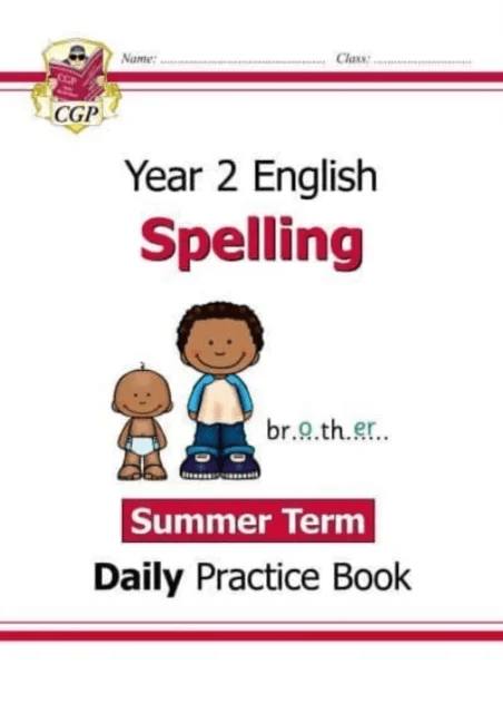 KS1 Spelling Year 2 Daily Practice Book: Summer Term av CGP Books