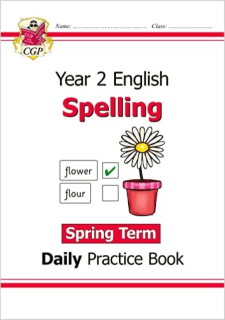 KS1 Spelling Year 2 Daily Practice Book: Spring Term av CGP Books