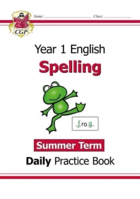 KS1 Spelling Year 1 Daily Practice Book: Summer Term av CGP Books