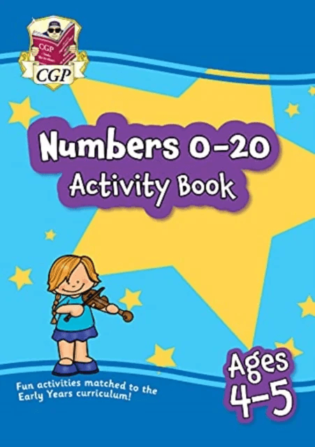 Numbers 0-20 Activity Book for Ages 4-5 (Reception) av CGP Books