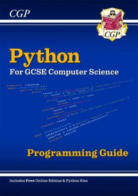 Python Programming Guide for GCSE Computer Science (includes Online Edition &amp; Python Files) av CGP Books