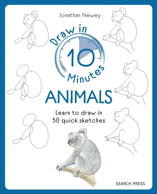 Draw in 10 Minutes: Animals av Jonathan Newey