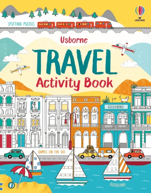 Travel Activity Book av Usborne, Rebecca Gilpin, Lucy Bowman