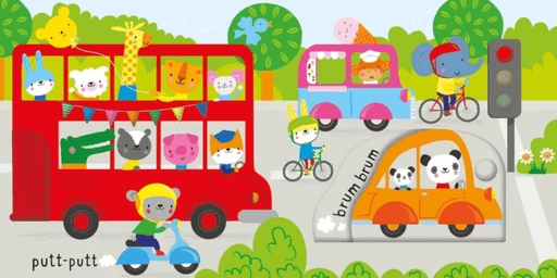 Slide and See Things That Go av Fiona Watt