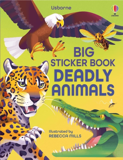 Big Sticker Book of Deadly Animals av Alice James